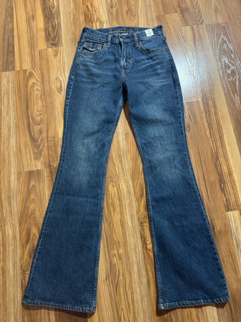 Abercrombie & Fitch High Rise Bootcut Jeans New w/tags Size 25 R